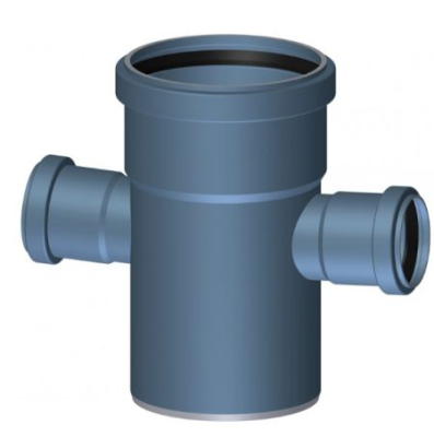 Polo Kal-NG Doubles Branches 180° DN 90 PKDA of different sizes